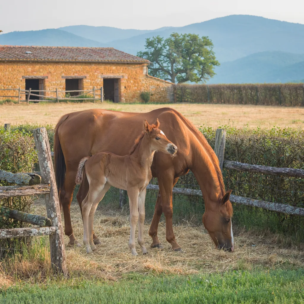 Élevage de chevaux, Élevages de Ficarella, Châteauneuf