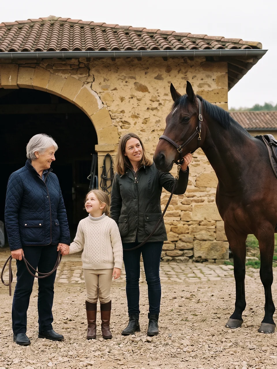 L'équipe, Élevages de Ficarella, centre équestre à Châteauneuf